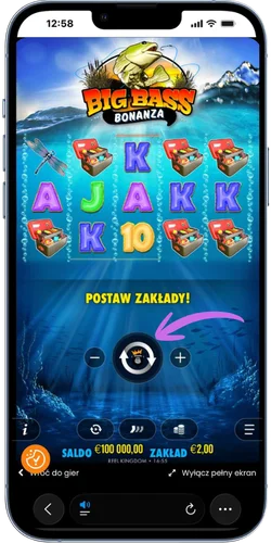 Big Bass Bonanza kręcić się